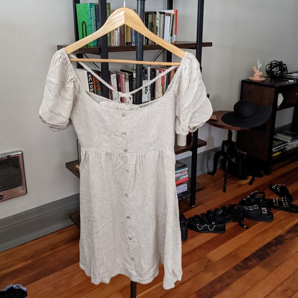 Noctex Antonella Linen Dress - Picture 6 of 6